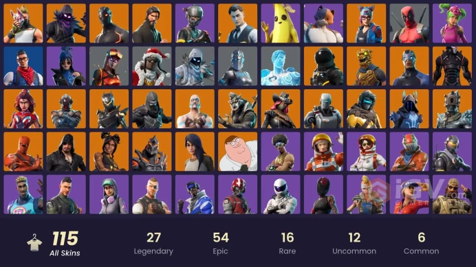 [PC/PSN/XBOX/NINTENDO] 114 skins | | The Reaper | Elite Agent | Blue Team Leader | Omega (stage 5) | Cloud Striker | Rogue Agent G80g