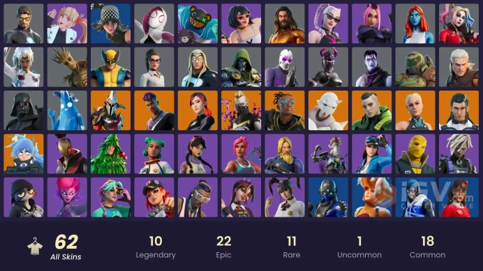 [PC/PSN/XBOX/NINTENDO]61 skins | | Trilogy | Point Patroller | Cloud Striker | Malik | Twyn | Snap | Polarity G96