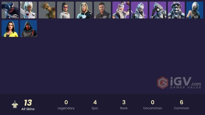 14057[PC/PSN/XBOX]Storm|Eddie Brock|Thor|Venom|Groot|Jennifer Walters|Corrupted Arachne|Kenji|Corrupted Insight|Corrupted Shogun