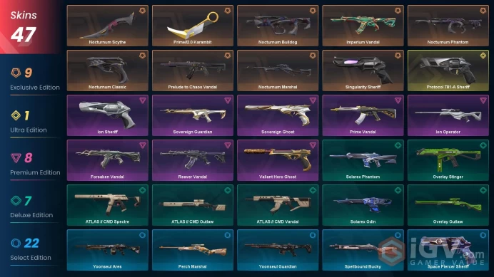 40,800 VP|403 Valorant Points| Karambit "Prime//2.0" Collection "Nocturnum" 