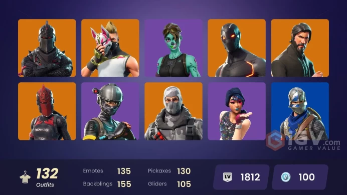 FA [XBOX/PC] - 131 skins | OG STW | Black Knight | Sparkle Specialist | The Reaper | Blue Squire | Royale Knight | Elite Agent |