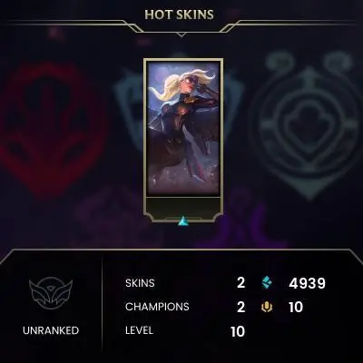 #1939 [EMAIL CHANGEABLE FULL ACCESS] - TR - 2 CHAMPIONS - 2 SKINS - 4939 BLUE ESSENCE - SAFE 100%