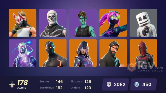 [PC/PSN] 177 skins | Galaxy | The Reaper | Glow | Elite Agent | Gold Brutus | WORLD CUP | Gold Midas | Omega (stage 5) | Rogue Agent | 450 VB