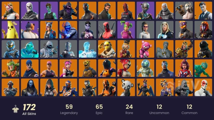 FA - [PSN/XBOX] - 172 skins | OG STW | The Reaper | Elite Agent | Rogue Agent | Sub Commander | Blitz | Havoc | Spider Knight | Lynx | Luxe 