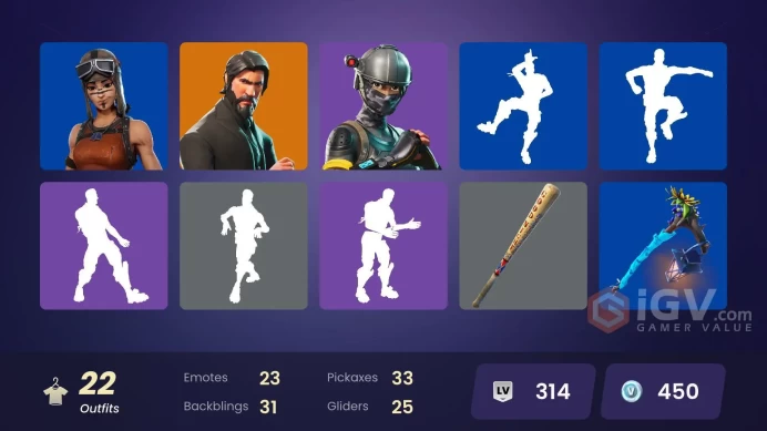 *[PC/XBOX/PSN/NINT] 22 skins | Renegade Raider | The Reaper | Elite Agent | Dark Voyager | Carbide | Santa Dogg | Take The L 