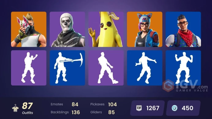*[PC/XBOX/PSN] 87 skins | OG STW | Blue Team Leader | CHANGABLE MAIL | Carbon Commando | Blue Striker | Point Patroller | FNCS Champion Seeker |