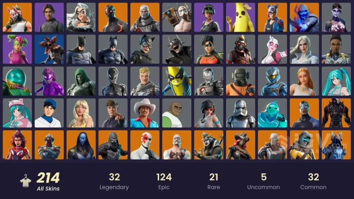 *[PC/XBOX/NINT] | 213 skins | Omega (stage 5) | Rogue Agent | Sub Commander | Shady Doggo | Trailblazer | Havoc | Lynx