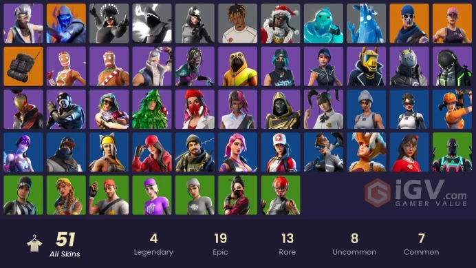 *[PC/XBOX/NINT] | OG STW (Super Deluxe) | CHANGEABLE MAIL | 51 skins | 1400VB | Catalyst | Fusion | Rippley vs Sludge | Polar Peely | Shadowbird
