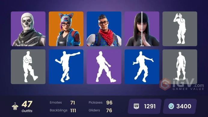 *[ALL PLATFORMS] | OG STW | 47 skins | 3400VB | Carbon Commando | Prodigy | Lynx | Zenith | Hybrid | Blackheart | Sentinel | Calamity | The Cube