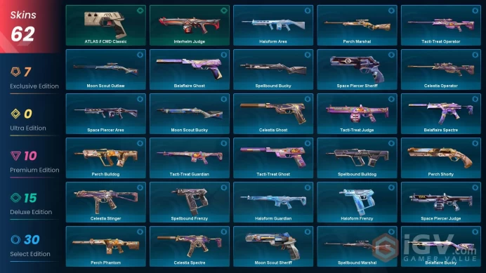 [EU] - SKINS 62 - KNIFE 5 - CYRAX Vandal - 5 Years // Beta Remastered Knife - Prime//2.0 Karambit - FULL ACCESS - INSTANT DELIVERY