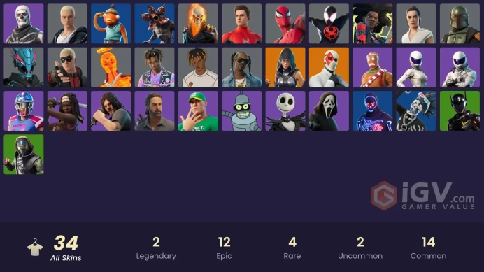 [ALL PLATFORMS]-Demogorgon OG-Fishstick-Party Trooper-Skull Trooper-Ghostface-Snoop Dogg-Rick Grimes-Juice WRLD-Michonne-Spider-Man Zero-