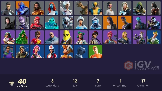 FA - [PSN/XBOX/SWITCH/PC] - 40 skins | Fusion | Gear Specialist Maya | Dark Power Chord | Rippley vs Sludge | Sith Trooper [ULTRA SAFE]