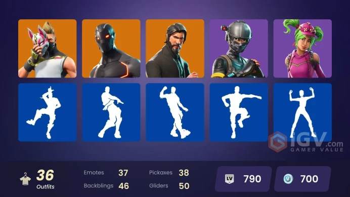 FA- [XBOX/SWITCH/PC] - 36 skins | The Reaper | Elite Agent | Take The L | Rogue Agent | Valor | Dark Voyager | Ragnarok | Spectra Knight 