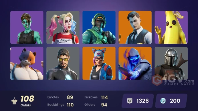 FA - [XBOX/SWITCH/PC] - 108 skins | OG STW | Gold Midas | Gold Brutus | Reflex | Sultura | Carbon Commando | Cloud Striker | [ULTRA SAFE]