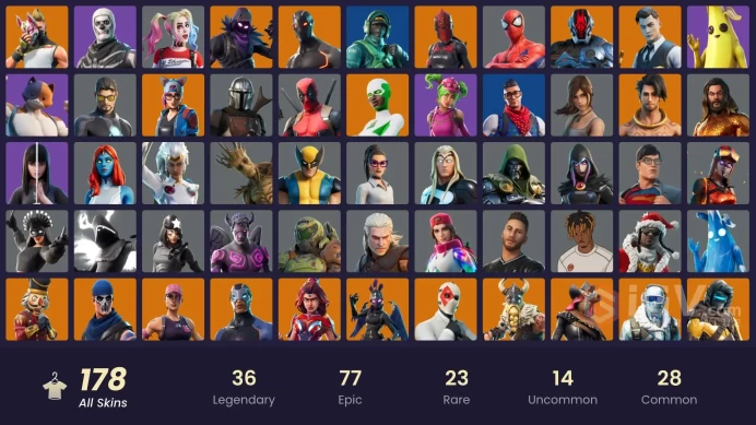 FA - [XBOX/SWITCH/PC] - 178 skins - | OG STW | Gold Midas | Gold Brutus | Rogue Agent | Cloud Striker | Reflex | Fixer | Prodigy 