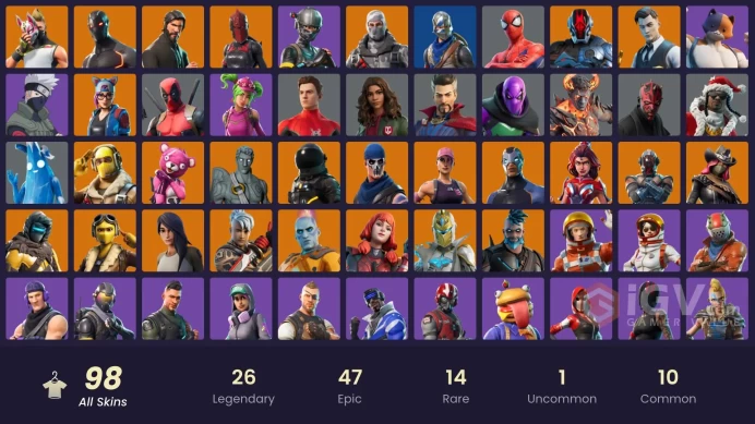 FA - [XBOX/SWITCH/PC] - | OG STW | The Reaper | Blue Squire | Elite Agent | Take The L | Sultura | Rogue Agent | 96 skins [ULTRA SAFE]