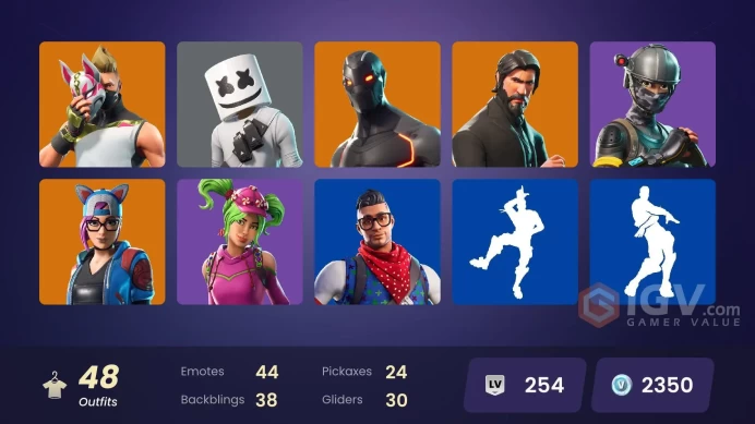 [PSN/XBOX/SWITCH/PC] 48 skins | OG STW | The Reaper | Elite Agent | Take The L | End Zone | Blue Striker | Prodigy | Carbon Commando | Vertex