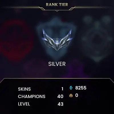 [EUW] Season 2026 - Silver 2 - 0W - 1L - 6K Be - Placements - Strike Ezreal- Safe - Instant Delivery