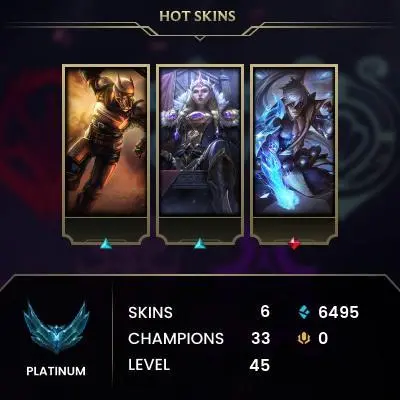 EUW P4- %71WR- HIGH MMR- HIGH LP GAIN-7SKIN-HANDMADE SAFETY