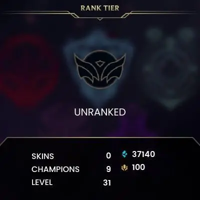 [EUW] | 38,000+ Blue Essence | LVL 30 | Completed 10 games and can directly rank | Full Access | Instant Delivery | Unverified Email |F13