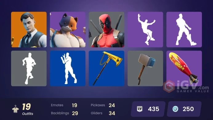 [PC/PSN/XBOX] 19 skins | Gold Midas |Ruby Shadows | Storm | Jennifer Walters | Groot | Thor | Deadpool Brutus | 250 VB