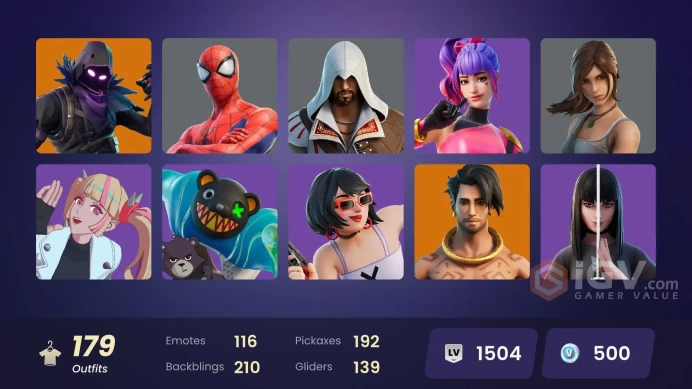 [PC/PSN/XBOX/SWITCH] 179 skins | STW | Huntmaster Saber | Subzero Cryptic | The Mummy | Lina Scorch | Aloy | Sultura | Vivi Chroma | Fixer