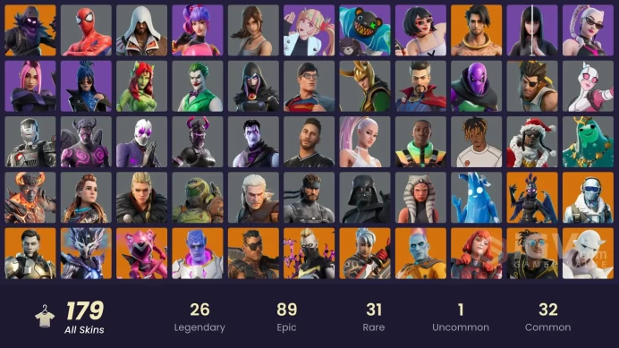 [PC/PSN/XBOX/SWITCH] 179 skins | STW | Huntmaster Saber | Subzero Cryptic | The Mummy | Lina Scorch | Aloy | Sultura | Vivi Chroma | Fixer