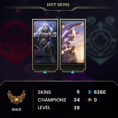 EUW ⸱ S16 ⸱ GOLD IV ⸱ 6360BE ⸱ %83.3WR ⸱ 30LP GAIN ⸱ HONOR 3 ⸱ 6 SKIN ⸱ PROJECT: PYKE ⸱ URF CORKI ⸱ UNDERWORLD TWISTED FATE ⸱ 2018