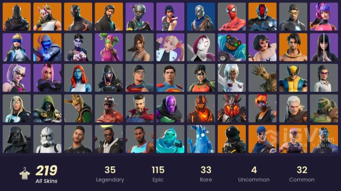 [PC/XBOX] 219 Skins | OG STW | Black Knight | Sparkle Specialist | Floss | Take The L | The Reaper | Blue Squire | Royale Knight | 0 VB