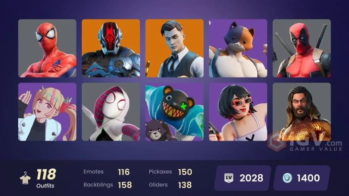 [PSN/XBOX/PC] 118 skins | Nezumi | Kymera | Fade | The Cube Queen | The Foundation | The Imagined | The Origin | Joey | Malik | Midas | Ronin