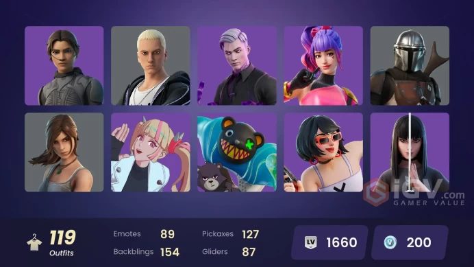 [PSN/XBOX/PC] 119 skins | Master Chief | Snake Eyes | Fashion Banshee | Shady Doggo | Twyn | Malik | Mecha Cuddle Master | Snap | Alli