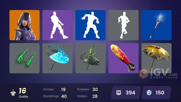 [PSN/XBOX/PC] 16 skins | Glow | Point Patroller | Trilogy | Cloud Striker | Gear Specialist Maya | Santa Dogg | Brutus | Lt. Evergreen