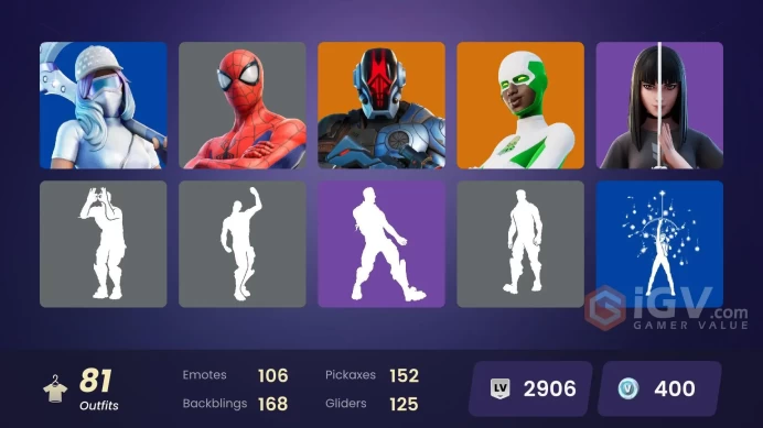 [PSN/PC] 81 skins | Backlash | Nezumi | Kymera | Mizuki | The Foundation | The Imagined | The Origin | Joey | Renzo the Destroyer
