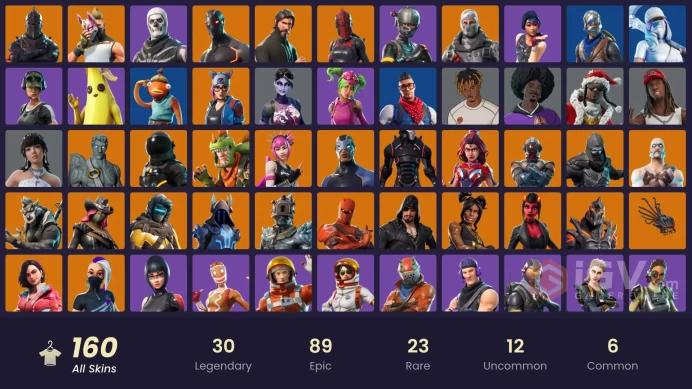 [PC/XBOX] 159 Skins | Black Knight | Sparkle Specialist | Floss | Take The L | The Reaper | Blue Squire | Royale Knight | 50 VB