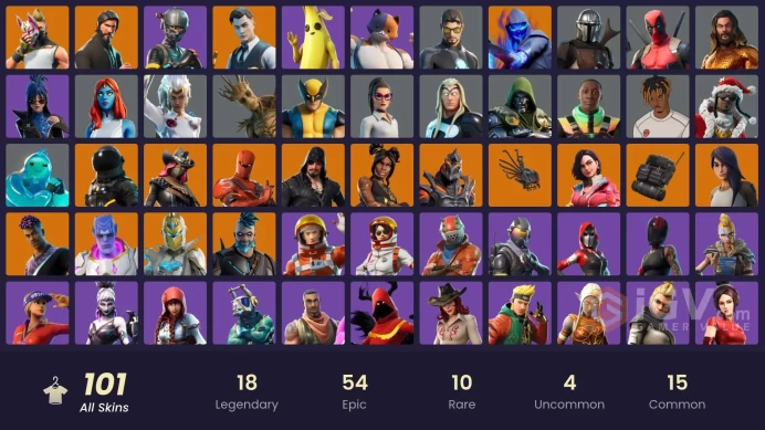[PC/PSN/XBOX] 101 skins | The Reaper | Elite Agent | Rogue Agent | Hybrid | Ruin | Fusion | Sentinel | Take The L |N187 