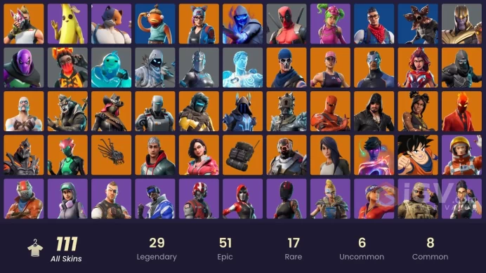 [PC/PSN/XBOX] 111 skins | Blue Team Leader | WORLD CUP | Prodigy | Point Patroller | Carbon Commando | Blue Striker | Take The L |Y306