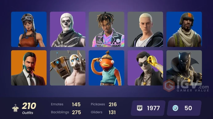 [PC/PSN/XBOX] 210 skins | Renegade Raider | Aerial Assault Trooper | Master Chief | Unchained Ramirez | Lina Scorch |	y333