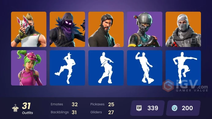 [PC/XBOX] 29 skins | The Reaper | Elite Agent | Sub Commander | Havoc | Raven | Valor | The Visitor | Drift |M11