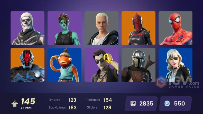 [PC/PSN/XBOX] 145 skins | Major Glory | Torin | Peter Griffin | Predator | The Cube Queen | Omegarok |y244