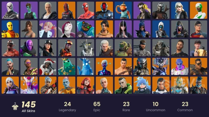 [PC/PSN/XBOX] 145 skins | Major Glory | Torin | Peter Griffin | Predator | The Cube Queen | Omegarok |y244