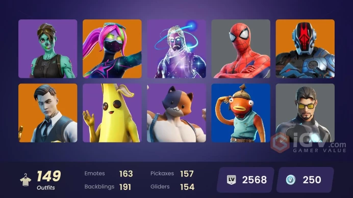 [PC/XBOX] 149 skins | Galaxy | Gold Midas | Gold Brutus | Vivi Chroma | Sultura | Trilogy | Fixer |y352