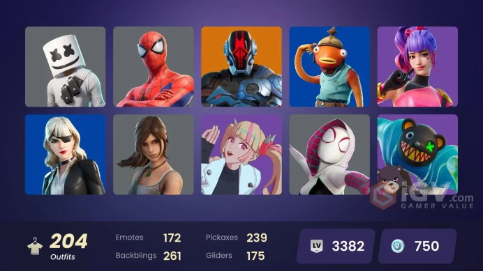 [PC/PSN/XBOX] 204 skins | Naruto Uzumaki | Fashion Banshee | Joey | The Imagined | Mizuki | Spectra Knight |	y356