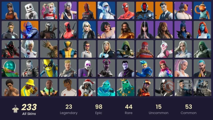 [PC/PSN/XBOX] 233 skins | Renegade Raider | Gold Brutus | Gold Midas | FNCS Renegade | Menace | DJ Bop | Ronin |y362 