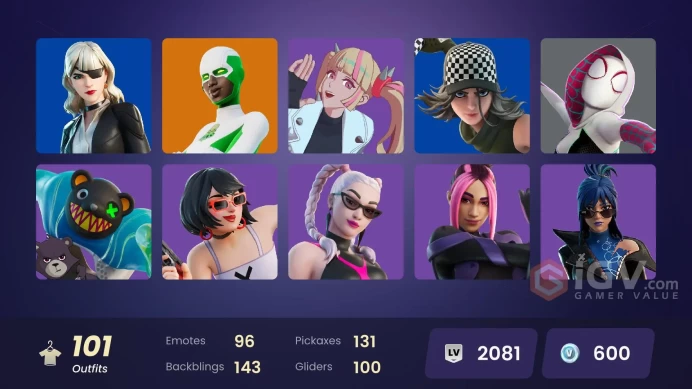 [PC/PSN/XBOX] 101 skins | Championship Aura | Snap | Valeria | Omegarok | Mizuki | Renzo the Destroyer | Hades |y183