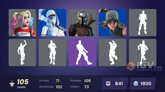 [PC/PSN/XBOX] 105 skins | Joltara | Ronin | Predator | Kymera | Fade | Apprentice Evie | Mandalorian | 10100 VB|y321