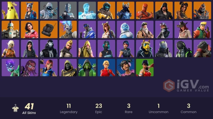 [PC/PSN/XBOX] FA 41 SKINS | PEELY | HOT MARAT | POINT IT OUT | EXPLORER EMILIE | BLUE STRIKER | GRIND | CLUTCH | STAGE 4 - NO PONYTAIL |