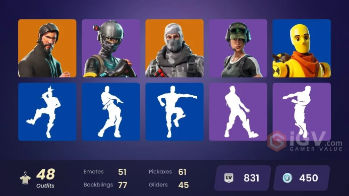[PC/PSN/XBOX] FA 48 SKINS | THE REAPER | ELITE AGENT | TRAILBLAZER | RUST LORD | DARK VOYAGER | HAVOC | TAKE THE L | ORANGE JUSTICE |