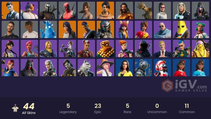 [PC/PSN/XBOX] FA 44 SKINS | MIDAS | LARA CROFT | AGENT PEELY | EXPLORER EMILIE | FADE | PREDATOR | RAZ | GEAR SPECIALIST MAYA | MANDALORIAN |