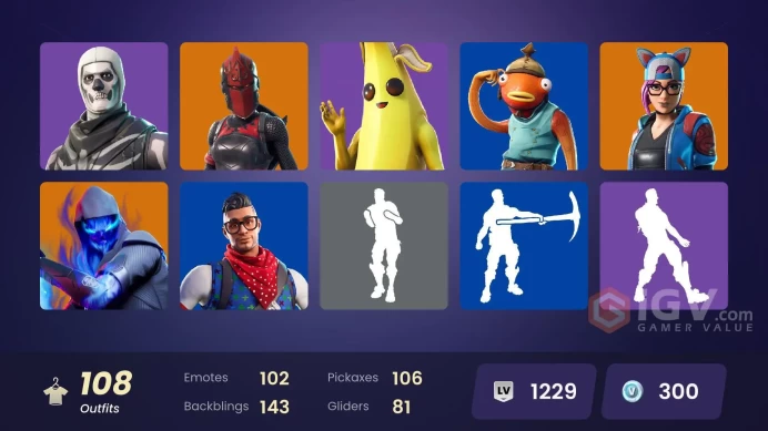 [PC/PSN/XBOX] FA 108 SKINS | SKULL TROOPER | PEELY | POINT IT OUT | WORLD CUP | FASHION BANSHEE | CARBON COMMANDO | PRODIGY | STAGE 4 |