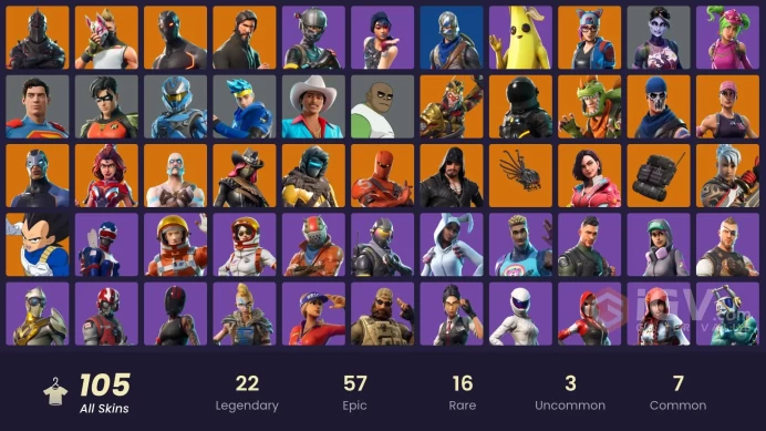 [PC/XBOX] 105 skins | OG STW | OG Raiders Revenge | Black Knight | Sparkle Specialist | The Reaper | Blue Squire | Royale Knight | 350 VB
